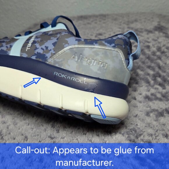 NEW!!! Alegria Eclips Digi Blue ROKnROLL– Size: 9M – EU 39 (Women’s) - Picture 9 of 9